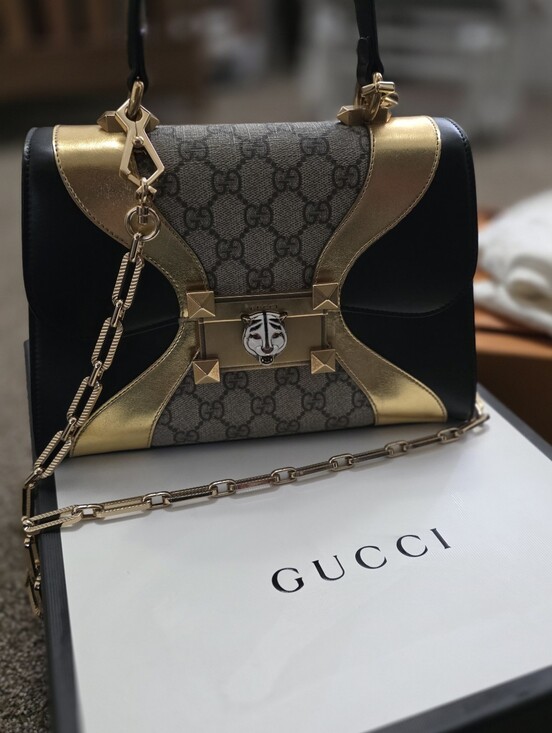 Gucci Handbags - Gucci GG Supreme Osiride Small in Black